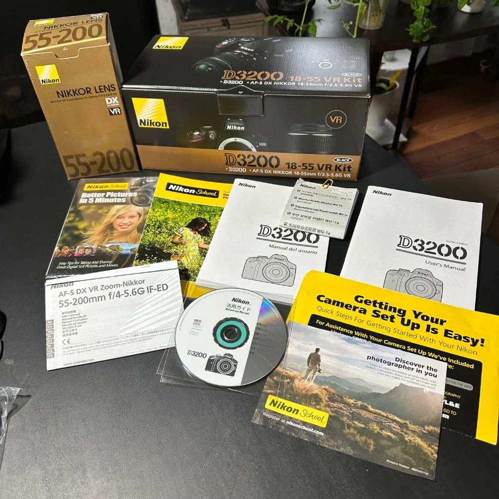 Camera: Nikon D3200 Digital SLR Camera Kit